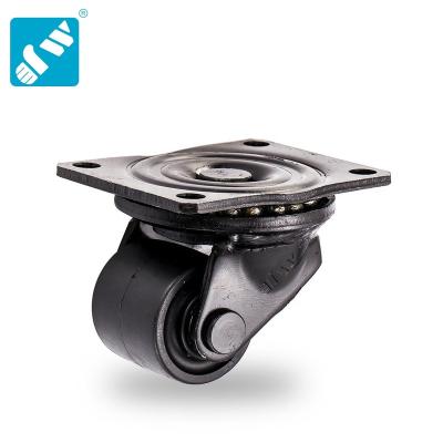 China Lowest Overall Load 250kg Top Flat High Low Unit Weight Commercial Machine Trolley Industrial Caster Wheel for sale