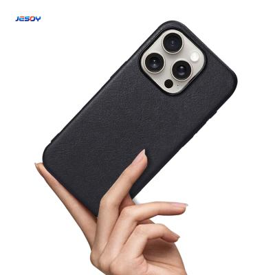 China Lujo Vegan Pu Cuero I Cuerpo de teléfono Protección completa para iPhone y Samsung en venta