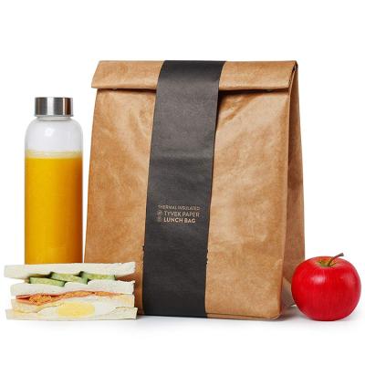 China Eco Friendly Washable Kraft Paper Food Storage Bag Pot Paper Bag Gold For Flowers for sale