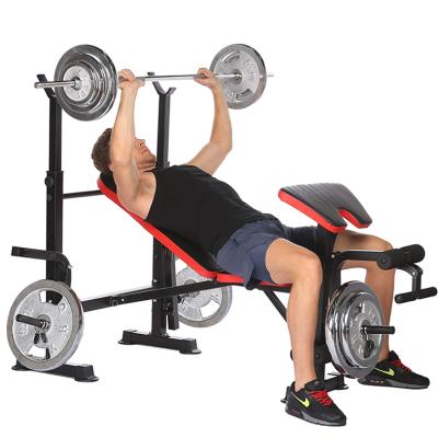 China Xinrui Universal Sports Barbell Adjustable Squat Rack for sale