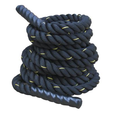 China Durable Gym Fitness Workout Nylon Anchor Strap Workout Battle Rope for sale