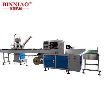 China High Speed ​​Automatic Food Spoon Pillow Packing Packing Machine for sale