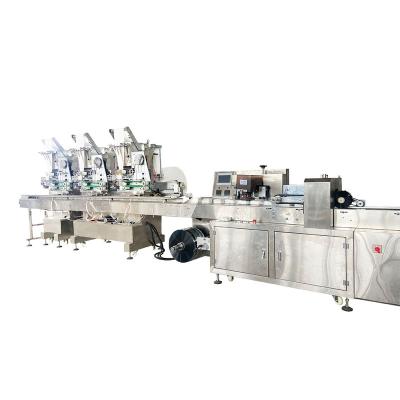 China Hotels Wet Wipes Making Machine For Making Multiple Pieces In A Wet Pack Cloth Production Line for sale