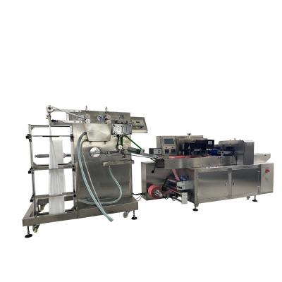 China High Quality Automatic Beverage One Piece Wipes Wet Packing Machine for sale