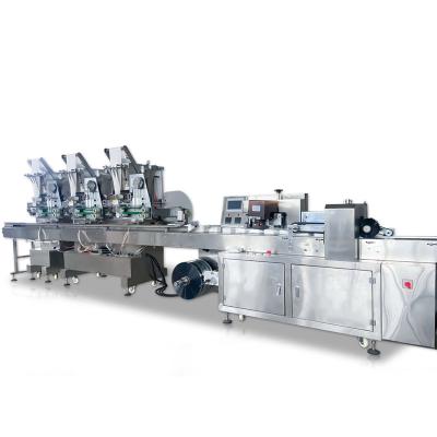 China Multiple Hotels Wet Wipes 5-30pcs/pack Production Line , Wet Cloth Making Machine for sale