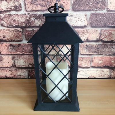 China Plastic Indoor And Outdoor Home Decoration Decorative Tabletop And Hanging Led Candle Lantern for sale