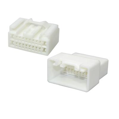 China White Male And Female Automotive Connector 20P Crown Sheath HG1520-1.0-2.2-11/21 for sale