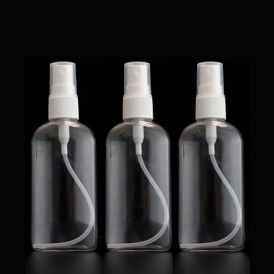 China 16oz Clear Clear Liquid Pet Hand Wash Body Bottle Custom Empty Personal Care Plastic Refill Bottles for Alcohol for sale