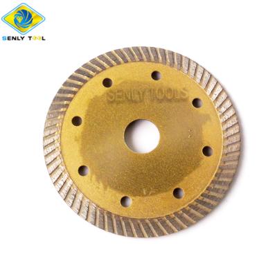 China 4.5 Inch Turbo Granite Concrete Cutting Tools Sintered Diamond Disc Stone Concrete Diamond Saw Blades for sale