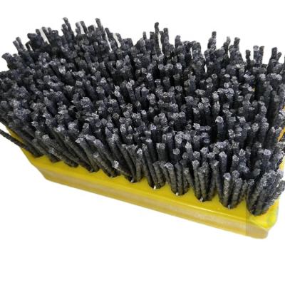 China Frankfurt Fickert Marble Steel Type Abrasive Brush For Granite Cleaning Grinding Marble for sale