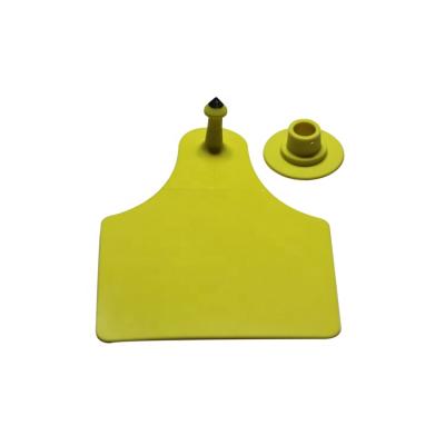 China Large Size Cattle Farms Top Selling TPU Ear Tag Same As Allflex for sale