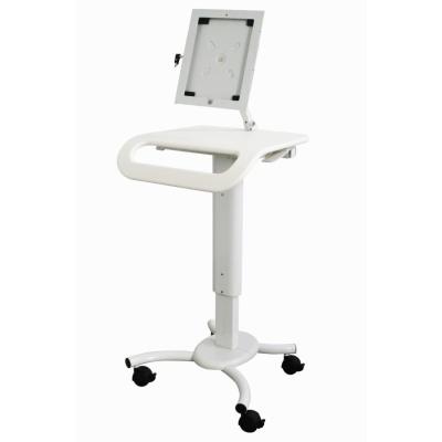 China Modern mobile medicinal tablet cart with comfortable gas spring lift for users to recline or stand for sale