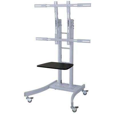 China With A Platform For DVD Player Height Adjustable Mobile LCD TV Stand For 32