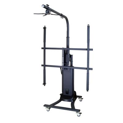 China Motorized interactive mobile whiteboard and projector stand (W) 110-120x (D) 8.1x (H) 120-150cm for sale