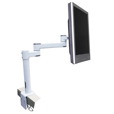 China Factory Supply Space Saving Folding Back LCD Monitor Arm with Management and C Clamp Cable Mount Max 10kgs for sale