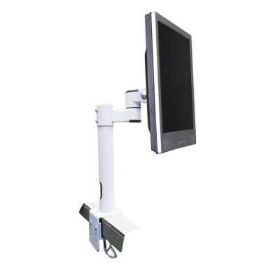 China LCD Monitor Arm Stand with C Clamp Cable Management and Desk Mount Max 10kgs. for sale