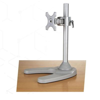 China Adjustable Tilting Desk Mount Single Bracket For LCD 14~21