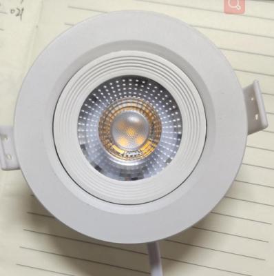 China Modern High Quality 5w Indoor Energy Saving Round Ceiling Recessed Led Downlight for sale