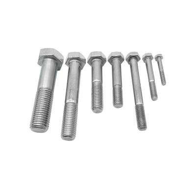 China Industry factory hot sale threaded hex bolt stainless hex bolt m8 for sale