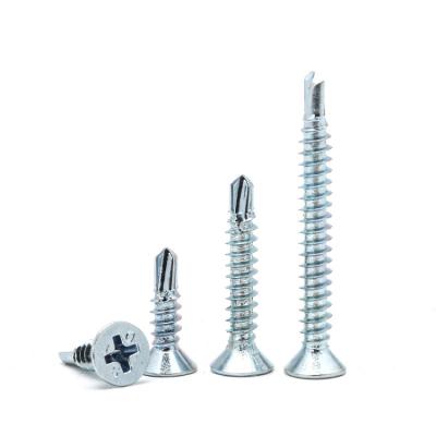 China HEX Flat Phillips Self-Drilling Screws Wood Screw Galvanized Screw for sale