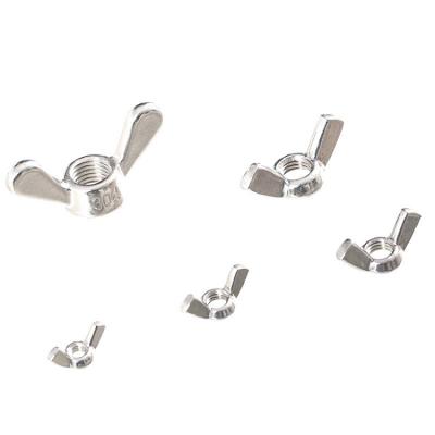 China Industry 304 Stainless Steel DIN315 Butterfly Wing Nut Lock Wing Nut for sale