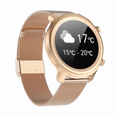 China Custom Touch Screen OEM Health Tracker Watch Phone Stainless Steel Android Call Smart Watch with Blood Pressure for sale