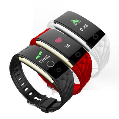 China Touch Screen Heart Rate Sleep Tracker CE Best Rohs Pulsera Inteligente Fitness Wristband Watch Smart Band for sale