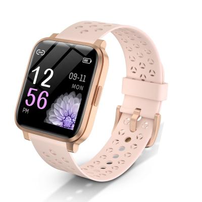 China Custom Touch Screen Factory Price Dial Heart Rate Monitor Ladies Sport Wristwatch Health Fitness Smart Watch Bracelet for sale