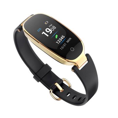 China New Waterproof Touch Screen Ladies Smart Watch Band IP67 Fitness Wristband Activity Tracker For Women for sale