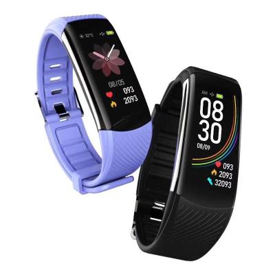 China Amazing Smart Band Rate Blood Pressure Fitness Activity Tracker C6 Touch Screen Gift Pedometer Heart Bracelet for sale