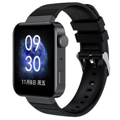 China Waterproof Music Fitness Music Body Temperature IP68 Touch Screen IP68 Smart Watch Speaker Calls M1 with Blood Pressure and Heart Rate for sale