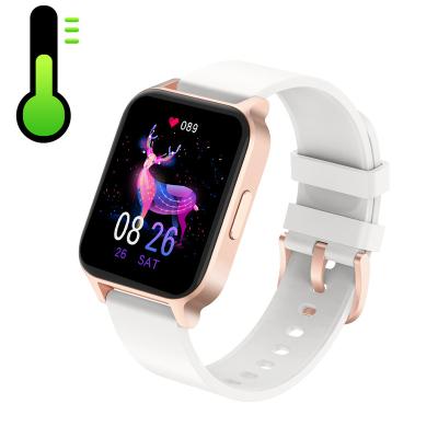 China 1.69 inch Wellness Heart Rate Monitor reloj watches touch screen newcomer sports smart watch strap wholesale for sale