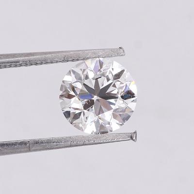 China Jewerly Making HPHT Loose Diamond Round Shape E Color SI Clarity Synthetic Diamond With Cheap Diamond Factory Price for sale