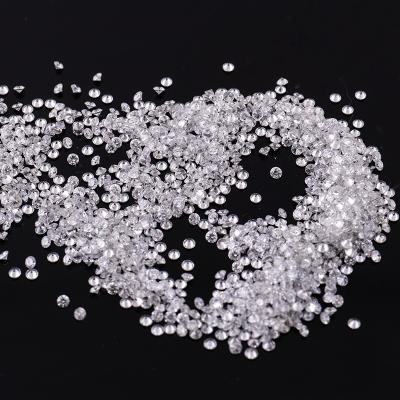 China Chinese Lab Diamond Manufacturer DEF/VS-SI Lab Developed Around Brilliant Cut 3.2-3.5mm Real Diamond Loose Gemstone For Jewelry Making for sale