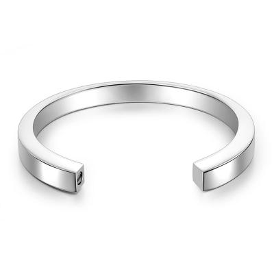 China Waterproof Memorial Jewelry Ash Urn Sympathy Gift Stainless Steel Pet Cremation Bracelet for sale