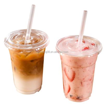 China 8 10 12 14 16 20 Single Wall 24 32 Ounce Customs Printed Plastic Disposable Cups Water Ice Coffee Wine Beer Milkshake Cup for sale