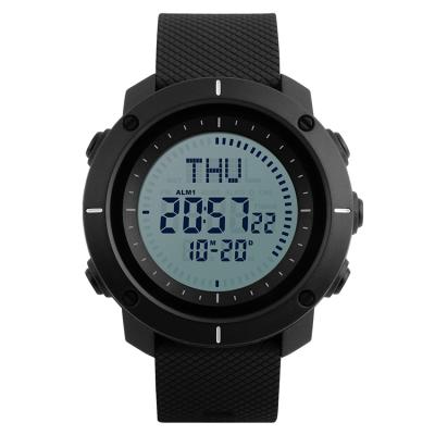 China Promotional skmei digital silicone watch alarm reloj compass watches 1216 for sale