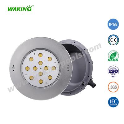 China Underwater ALARM SS316L recessed LED POOL LIGHT with niche 12W 18W 25W 35W for sale