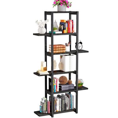 China Multifunctional Living Room Wholesale Flower Stand Metal Flower Stand Black Storage Rack Shelf for sale