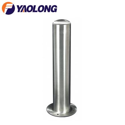 China Shopping Mall 304 Stainless Steel 316L Parking Space Residential Private Bollards Stainless Steel for sale