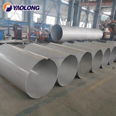 China Fluid / Gas / Transporation ASME B36.19 ASTM A312 500 Mm Diameter Tube Stainless Steel Pipe 304 Sch 10 for sale