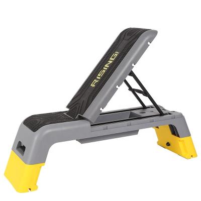 China Wholesale Outdoor Commercial Fitness Step Adjustable Gym Workout Machine Gym Kylinsport Aerobic Step Non Slip for sale