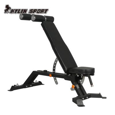 China Kylinsport Modern Dumbbell Weight Bench Sit Up Bench Machine For Fitness Home Board Test Program Equipments Gym Abdominal Training for sale