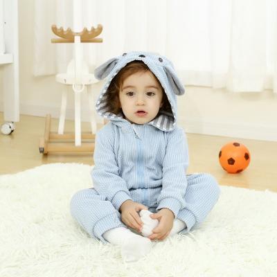 China Animal Boys Girls Babi Girl Clothes Infant Rompers Children Jumpsuit Animal Winter Romper Causal Hooded Newborn Pajamas Baby for sale