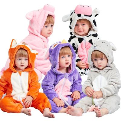 China Causal Design OEM Winter Girl's Infant Romper Halloween TV And Movie Cosplay Animal Boys Baby Costumes for sale