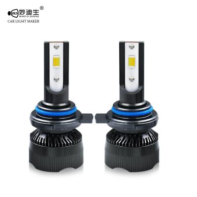 China R7 Tri Color 50W 5000LM LED Headlights High Quality Car Led Headlight 9012 Headlamp Universal for sale