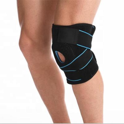 China Breathable Breathable Adjustable Elasticity Sports Knee Brace Elbow Knee Support Protector for Running Basketball for sale