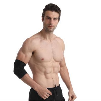 China Adjustable Elasticity Sports Compression Pad Breathable Fitness Elbow Wraps Gym Elbow Sleeve Weightlifting Elbow Brace for sale