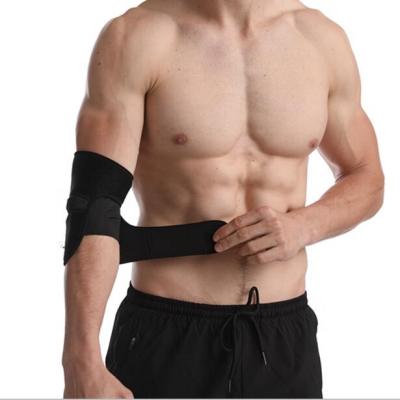 China Adjustable Elasticity Breathable Sports Elbow Protector Elbow Brace Neoprene Elbow Brace Support Sleeve for sale