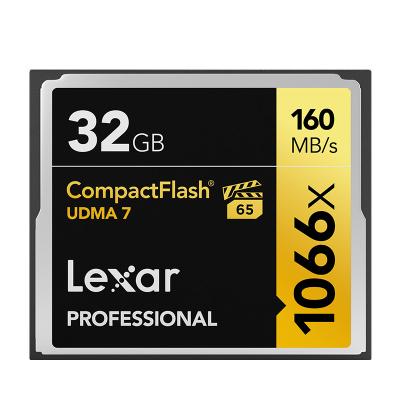 China Plastic specialization in manufacturing cheap high-speed CF memory card with 65MB/sec write speed for sale